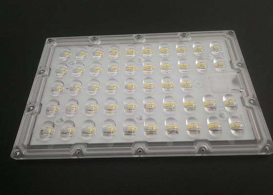 48 পয়েন্ট লেন্স 6V 100W LED PCB মডিউল TYPE2-M SMD3030 91% ট্রানমিট্যান্স