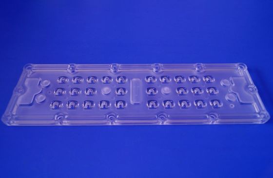 Customized SMD 5050 LED Lens Array 28 in 1 with 80x150 Degree Beam Angle for Street Light