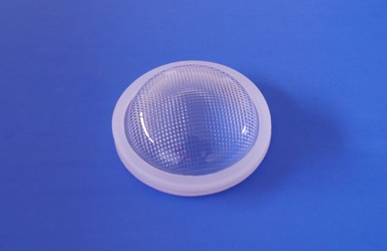 Flooding Lighting Led Comllimator Lens , 66mm Optical Led Glass Lens