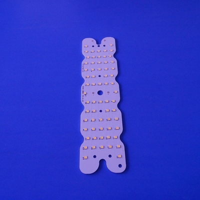 কেনা আয়তক্ষেত্র বৃত্তাকার রিং স্কয়ার LED PCB বোর্ড সাদা সিল্ক স্ক্রীন রঙ অনলাইনে উৎপাদন