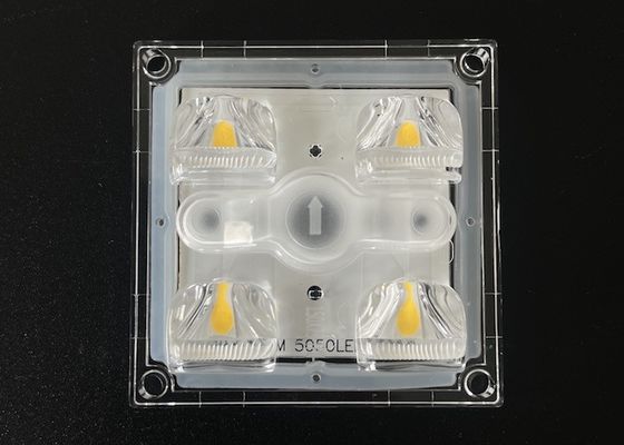 10w 15w 20w Square 5050 SMD LED Module Waterproof Lens 50x50mm 4 In 1 60/90/75x150 Degree
