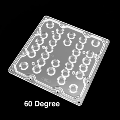 কেনা 130x130mm 30 নেতৃত্বাধীন অপটিক লেন্স 30 ডিগ্রী 60 ডিগ্রী 90 ডিগ্রী 50W 80W 100W অনলাইনে উৎপাদন