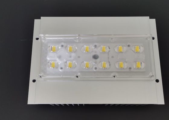 12-In-1 7070 SMD LED Street Light Module Outdoor Lighting Lens With 158x103 Degree