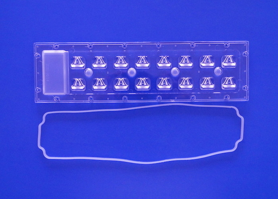 কেনা 252x70mm সিরিজ 3535 LED অ্যারে লেন্স ওয়াটারপ্রুফ IP65 এর জন্য 16 LED বোর্ড 16w 24w 36w অনলাইনে উৎপাদন