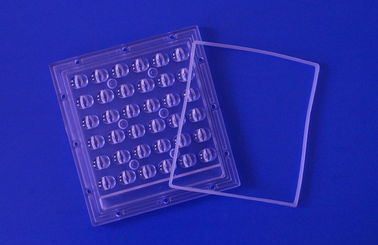 কেনা 6X6 36 3030SMD স্ট্রিট LED লাইট লেন্স 60x140 ডিগ্রী অসম্মতিপূর্ণ উচ্চ হালকা আউটপুট অনলাইনে উৎপাদন