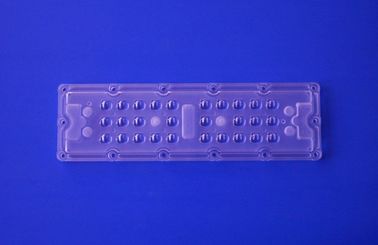 কেনা SMD 3535 LED স্ট্রিট লাইট লেন্স, 28 1 1 80x150 ডিগ্রী নেতৃত্বাধীন অপটিক্যাল লেন্স অনলাইনে উৎপাদন