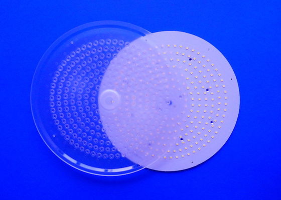 200w UFO High Power Led Lens SMD 3030 45/90 Degree Beam Angle Optical Grade PC Material