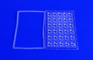 কেনা রোড ল্যাম্প মডিউল 171x125x8.13 মিমি জন্য পিএমএমএ এলইডি স্ট্রিট লাইট লেন্স অনলাইনে উৎপাদন