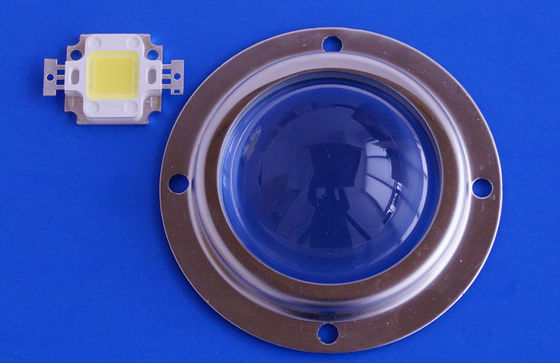 90 degree 50mm COB lens , LED Optical Lens For Led Flood Light