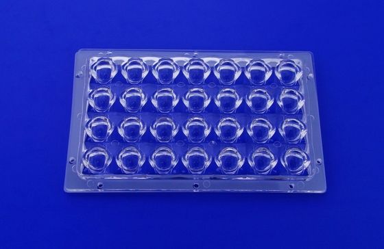 PMMA Collimation LED Street Light Lens For Street Lamp With Power Supply