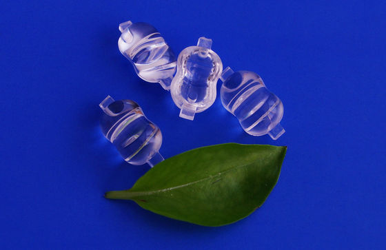 Custom PMMA PC Led Optical Lens Plano Lenses for 1W 3W XPE LEDS