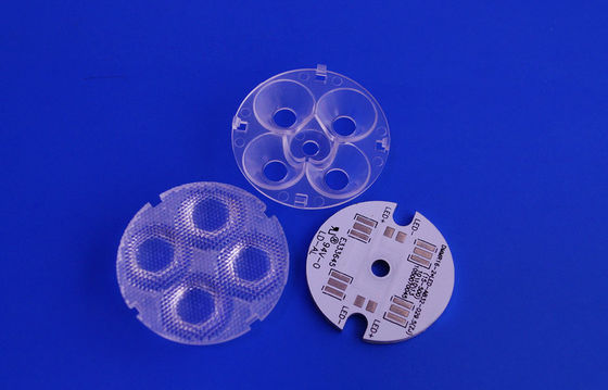 50 / 80 Degree 4W led light Lens , PMMA High Power Led Lens for repair