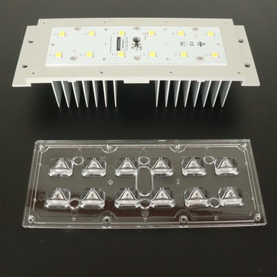 কেনা 12W 20W 30W 40W 50W 12 LED 5050 SMD মডিউল ইন্ডাস্ট্রিয়াল লাইটের জন্য হিটসিঙ্ক সহ অনলাইনে উৎপাদন