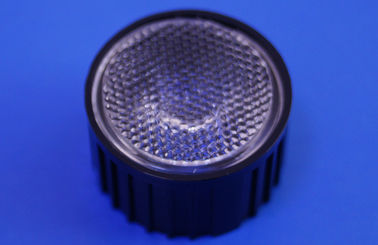 কেনা LED স্পট আলো জন্য কালো ধারক সঙ্গে Aspheric অপটিক্যাল PMMA LED লেন্স অনলাইনে উৎপাদন