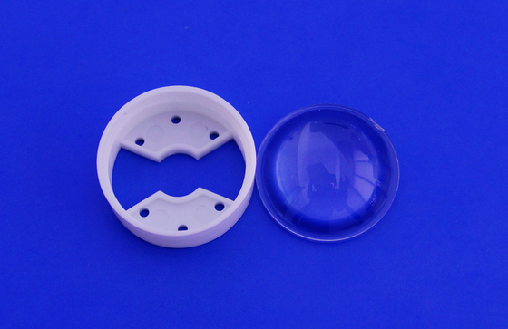 1W 3W Led Collimator Lens , PMMA Led ball lenses for Led Torch Light