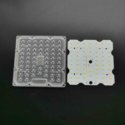 কেনা টানেল লাইটের জন্য 150lm/W স্কয়ার শেপ 3030 LED লেন্স মডিউল 90 ডিগ্রি বিম অ্যাঙ্গেল অনলাইনে উৎপাদন