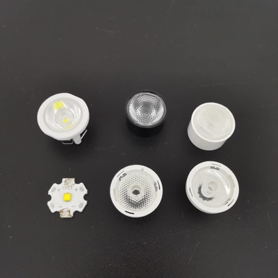 PMMA 45degree Optical LED Light Lens /XPE Leds For Led Stage Light
