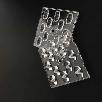 কেনা SMD 3030 LED লেন্স, LED স্ট্রিট লাইট জন্য TP4-S 50x50mm LED অপটিক্যাল লেন্স অনলাইনে উৎপাদন