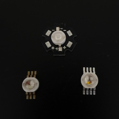 কেনা 3.2V - 4V 800ma উচ্চ Lumen উচ্চ ক্ষমতা 3W নেতৃত্বে ট্রাফিক সংকেত জন্য 520 - 530 এনএম অনলাইনে উৎপাদন