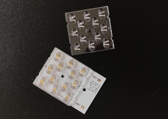 কেনা স্কোয়ার Smd3030 7W LED স্ট্রিট লাইট মডিউল 156x68 লেন্স অনলাইনে উৎপাদন