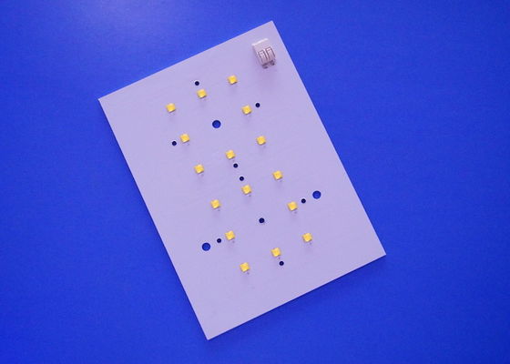 Aluminium Material Led Smd Pcb 1 Layer Customized PCB Plate Solar Lamp White Color