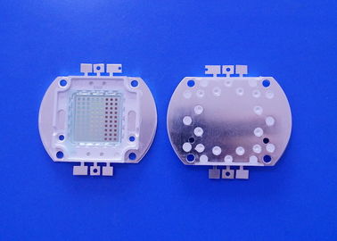 কেনা 100 ওয়াট আরজিবি উচ্চ শক্তি COB LED R / G / B চিপ 120 ডিগ্রী উদ্ভিদ বৃদ্ধির জন্য কোণ দেখার অনলাইনে উৎপাদন