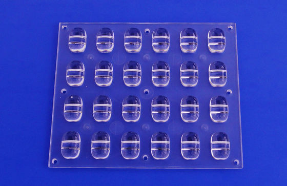 Square Lamp Optical LED Lens Array PC High Power Led With PCB