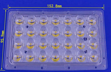 কেনা 28W স্ট্রিট ল্যাম্পের জন্য PCB Solder Bridgelux LED LED Lens Array অনলাইনে উৎপাদন