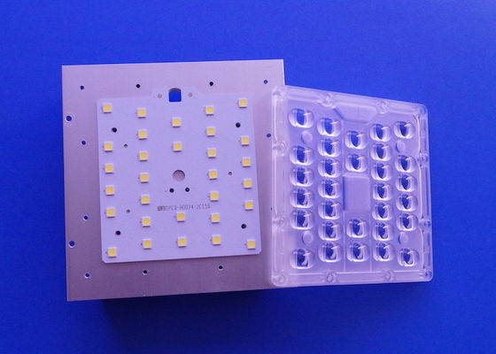 কেনা 30LED SMD5050 30W LED স্ট্রিট লাইট মডিউল 80x140 ডিগ্রি লেন্স অনলাইনে উৎপাদন