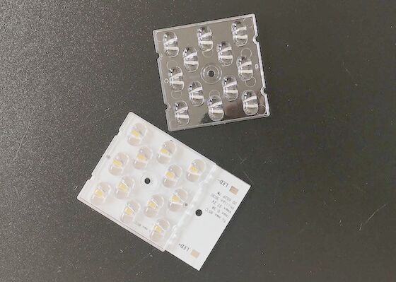 কেনা স্কোয়ার Smd3030 7W LED স্ট্রিট লাইট মডিউল 156x68 লেন্স অনলাইনে উৎপাদন