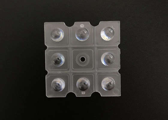 30 Degree PMMA Square LED Lens Array SMD5050 High Power Small Size