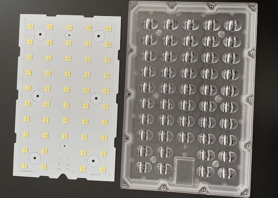 কেনা 192PCS SMD3030 1W 6V LED লেন্স মডিউল TYPE2-M 48 পয়েন্ট লেন্স 150LM/W অনলাইনে উৎপাদন