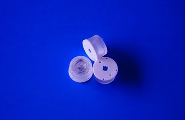 কেনা LED আলো জন্য জলরোধী 45 ডিগ্রী 22mm নেতৃত্বে কলিমিটার লেন্স / PMMA লেন্স অনলাইনে উৎপাদন