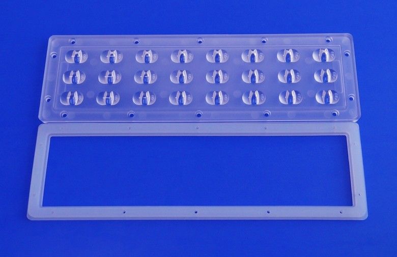 Outdoor Led Street Light Components / Module PC Reflector Lens For Street Lighting