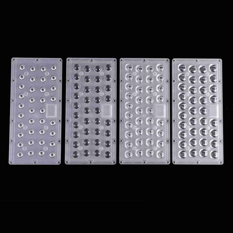 151x81 Degree Optical Led Street Light Lens PC LED Lens For Road Light