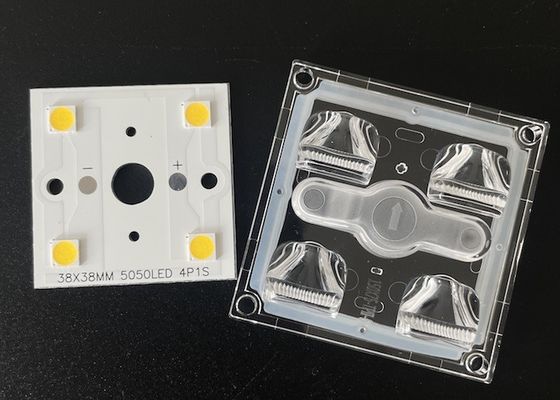 LED বোর্ড এবং লেন্স সহ জলরোধী 5050 SMD LED স্ট্রিট লাইট মডিউল 10W-15W