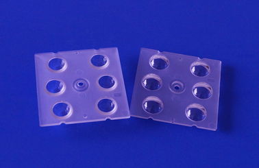 6 LED 5050SMD পিসি LED লেন্স অ্যারে 90 ডিগ্রি উচ্চ বে হালকা মাল্টি লেন্স অ্যারে