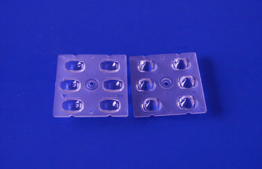 হাই ট্রান্সমিট্যান্স মাল্টি লেন্স অ্যারে 5050 SMD চিপ LED স্ট্রিট লাইট লেন্স ROHS