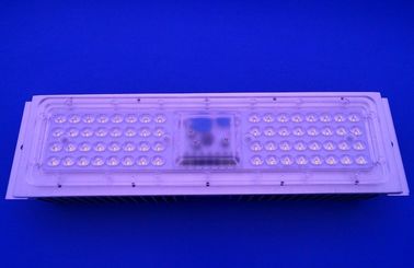 50 ওয়াট 3030 LED স্ট্রিট লাইট কম্পোনেন্ট ড্রাইভারহীন 25/60/120 / 157x85 ডিগ্রী অ্যারে লেন্স