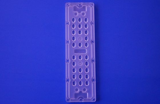 SMD 3535 Led Street Light Lens , 28 In 1 80x150 Degree Led Optical Lens