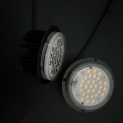 IP66 উষ্ণ সাদা 20w 30w নেতৃত্বাধীন লন ল্যাম্প গার্ডেন লাইট মডিউল 90 ডিগ্রি লেন্স