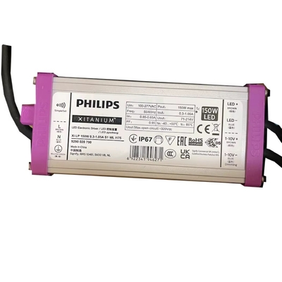 Xitanium Xi LP 150W 0.3-1.05A S1 WL I175 150w IP67 স্ট্রিট লাইটের জন্য জলরোধী ধ্রুবক বর্তমানের নেতৃত্বাধীন ড্রাইভার