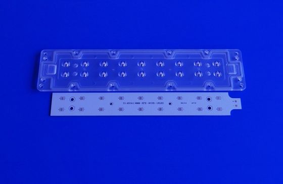 18 W Replacement LED Lens Array For Led Street Lamp Parts 270x60x6.7mm