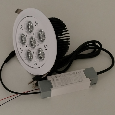 40W 36 ডিগ্রি 3000K-9000K আইপি 20 LED ডাউনলাইট ডিমমেবল ড্রাইভার ইনডোর আলোর সাথে স্পটলাইট