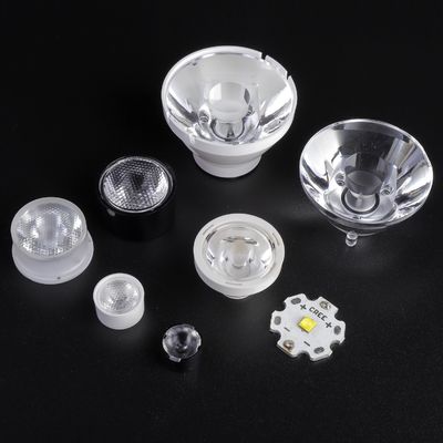 Frosted Optical PMMA Led Lens for Led Spotlights / LED Lens