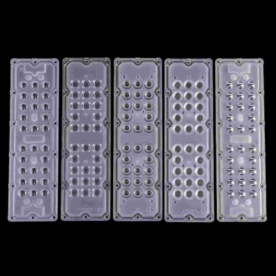 হাই বে লাইট মাল্টি লেন্স অ্যারে 28 ইন 1 60 ডিগ্রী SMD 5050 Pmma LED লেন্স