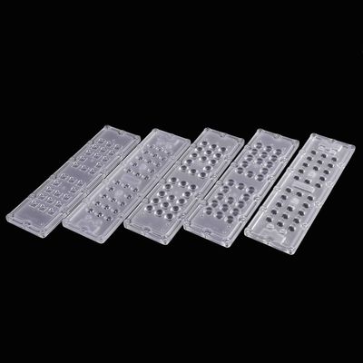 Optical PC Led Street Light Lens , SMD 5050 90x120 degree Led Lens