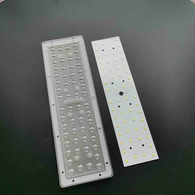 অপটিক্যাল পিসি স্ট্রিট ল্যাম্প মডিউল 50W SMD3030 PCB মডিউল স্ট্রিট লাইট অ্যারে লেন্স