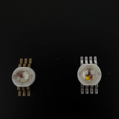 4x3w RGBW RGB High Power Led with Star PCB For Stage Light , 120 Degree