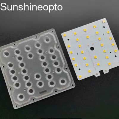 50W SMD 5050 LED PCB বোর্ড এবং 80x140ডিগ্রি বীম অ্যাঙ্গেল লেন্স ব্যক্তিগত লেবেল সহ
